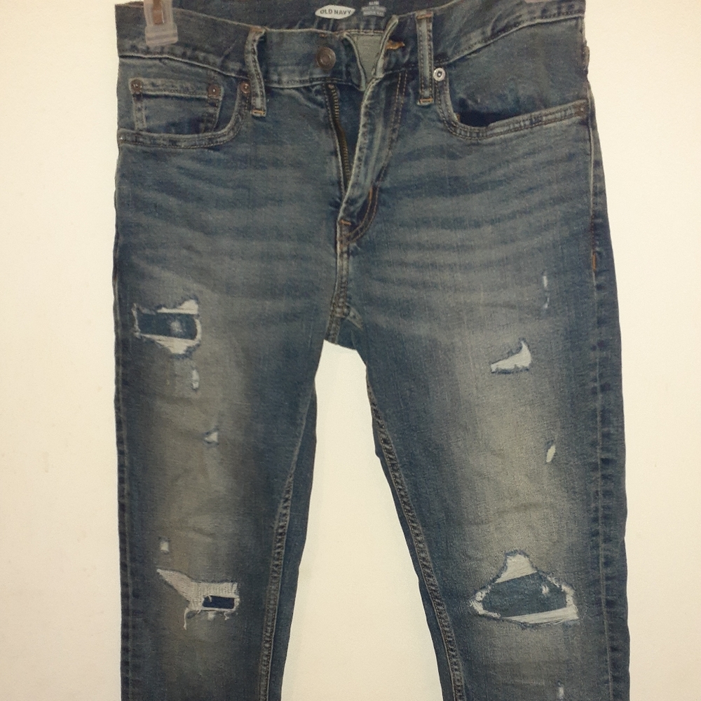 Mens Old Navy Distressed Jean's 29×30 NWOT